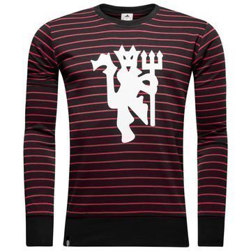 Manchester United Collegepaita Musta/Punainen