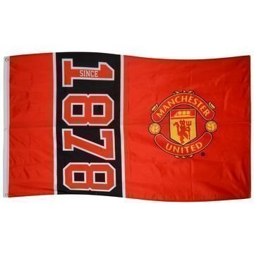 Manchester United Lippu 1878 Punainen