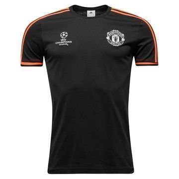 Manchester United T-paita Champions League Musta/Punainen
