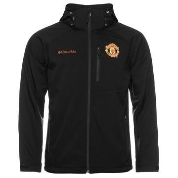 Manchester United x Columbia Takki Cascade Ridge II Softshell Musta