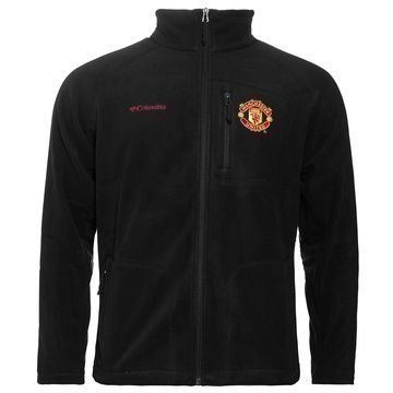 Manchester United x Columbia Takki Fast Trek II Full Zip Fleece Musta