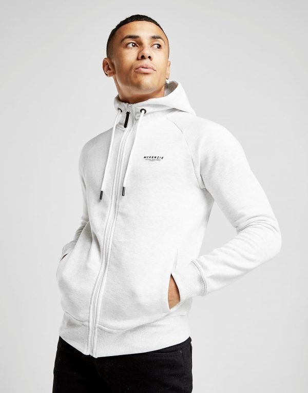 Mckenzie Bloodhound Full Zip Hoodie Harmaa