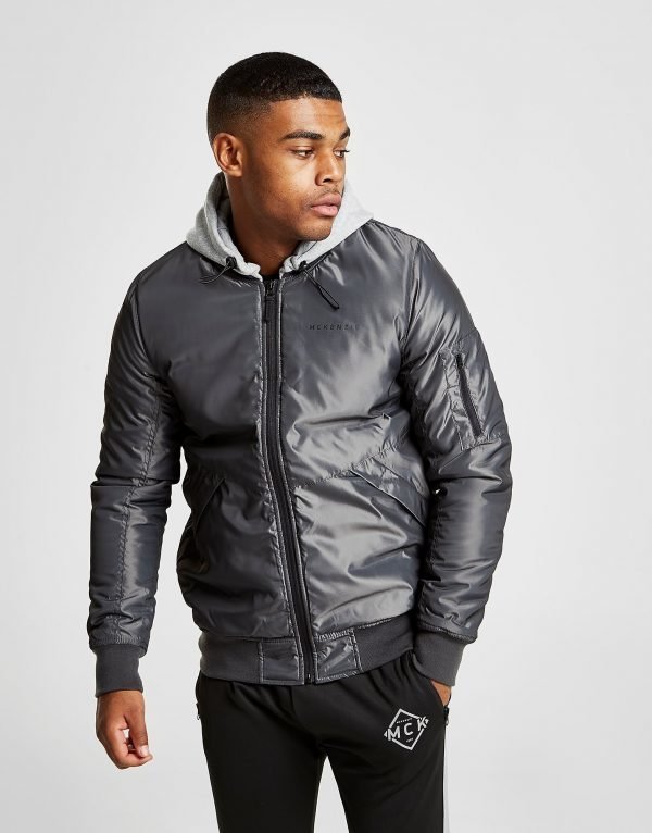 Mckenzie Dexter Bomber Jacket Harmaa