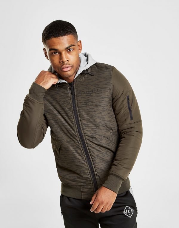 Mckenzie Dexter Bomber Jacket Khaki