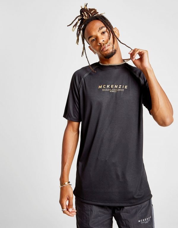 Mckenzie Discord Poly T-Shirt Musta