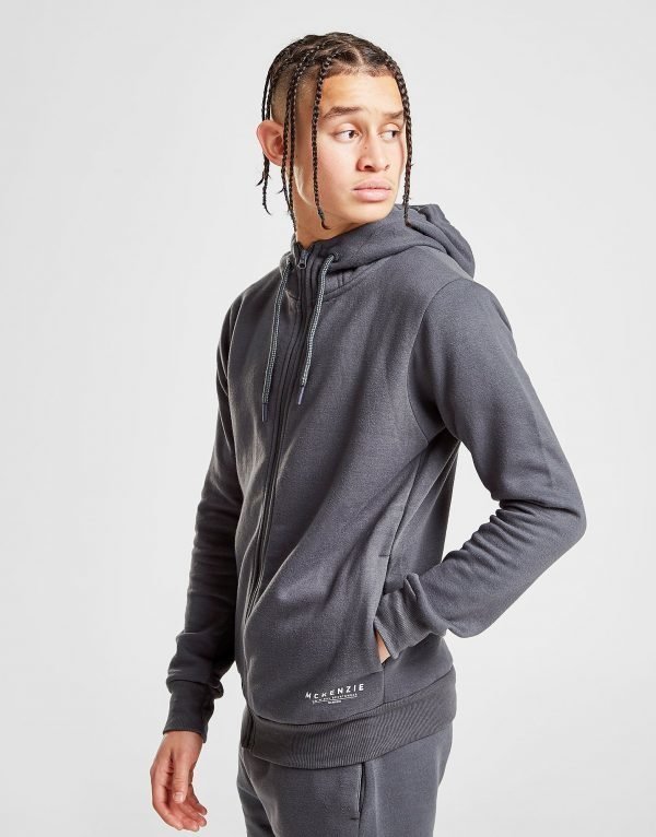 Mckenzie Essential Zip Through Hoodie Harmaa