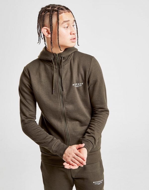 Mckenzie Essential Zip Through Hoodie Vihreä