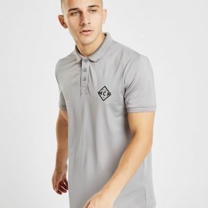 Mckenzie Oyster Poly Polo Shirt Harmaa