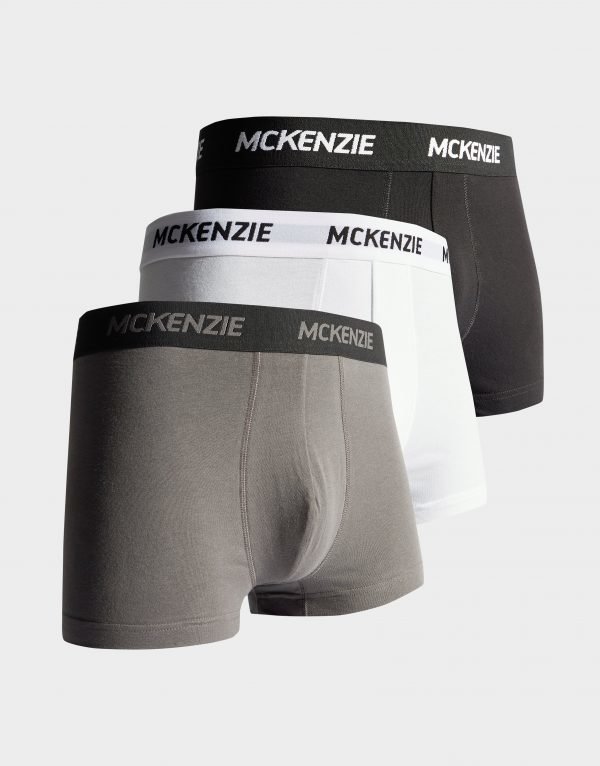 Mckenzie Wyatt 3 Pack Of Boxer Shorts Harmaa