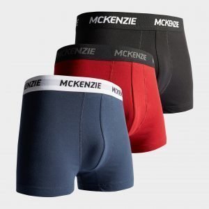 Mckenzie Wyatt 3 Pack Of Boxer Shorts Musta