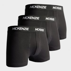 Mckenzie Wyatt 3 Pack Of Boxer Shorts Musta