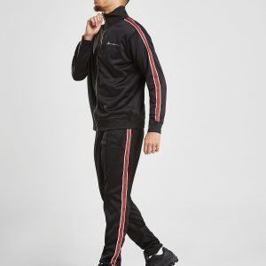 Mennace Tricot Poly Track Pants Musta