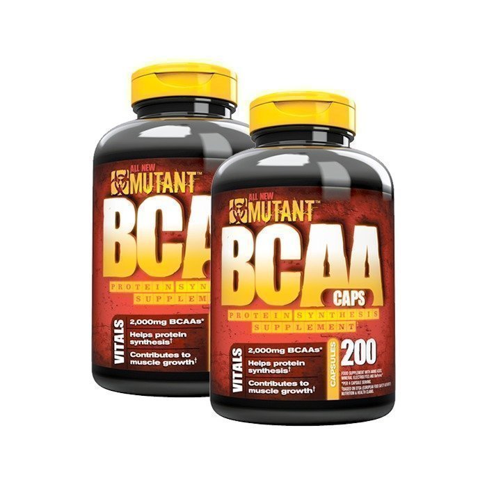 Mutant 2 x Mutant BCAA 200 Caps