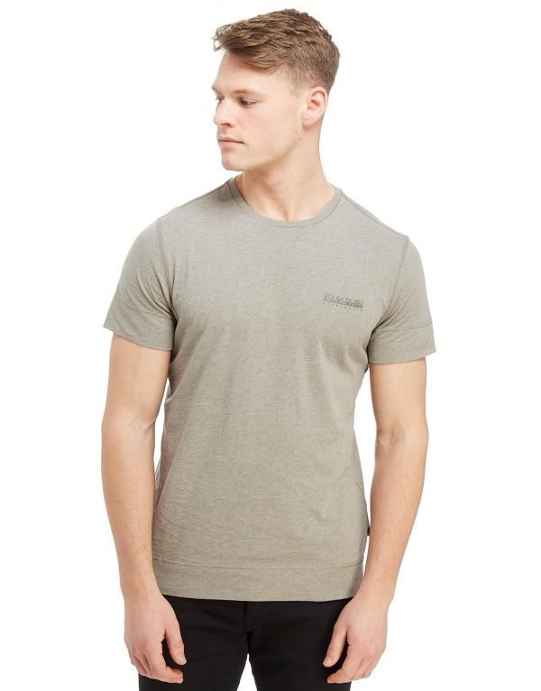 Napapijri Short Sleeve Shew T-Paita Khaki