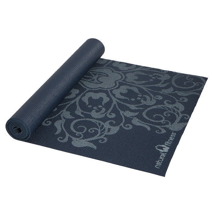 Natural Fitness Eco-Smart Yoga Mat. Indigo/Aqua