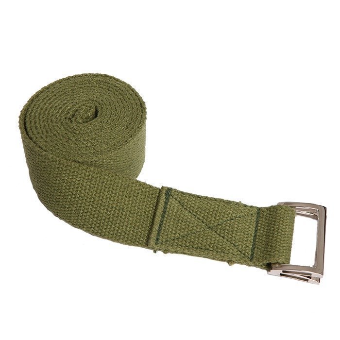 Natural Fitness Hemp Yoga Strap Olive