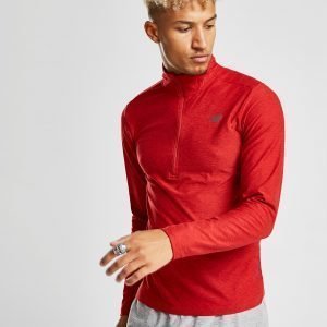 New Balance Core 1/4 Zip Top Punainen