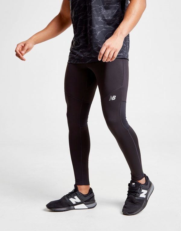 New Balance Core Legginsit Musta