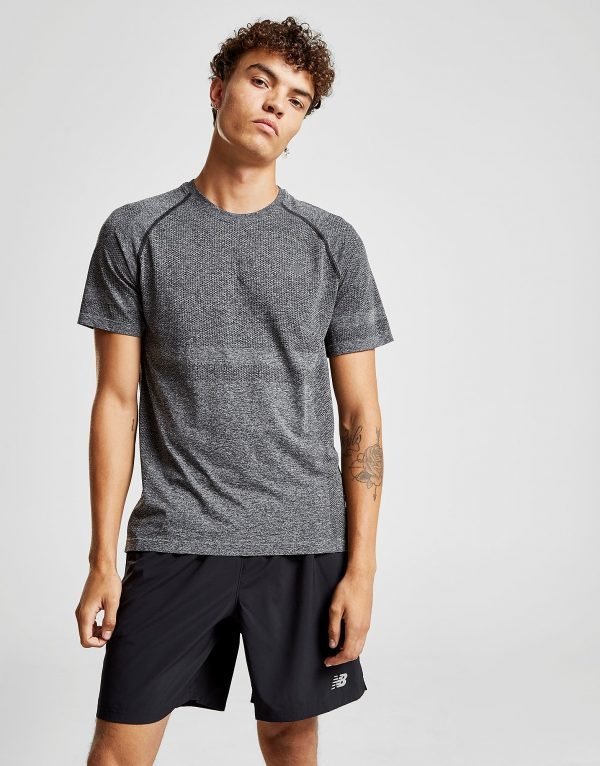 New Balance Seamless T-Shirt Harmaa