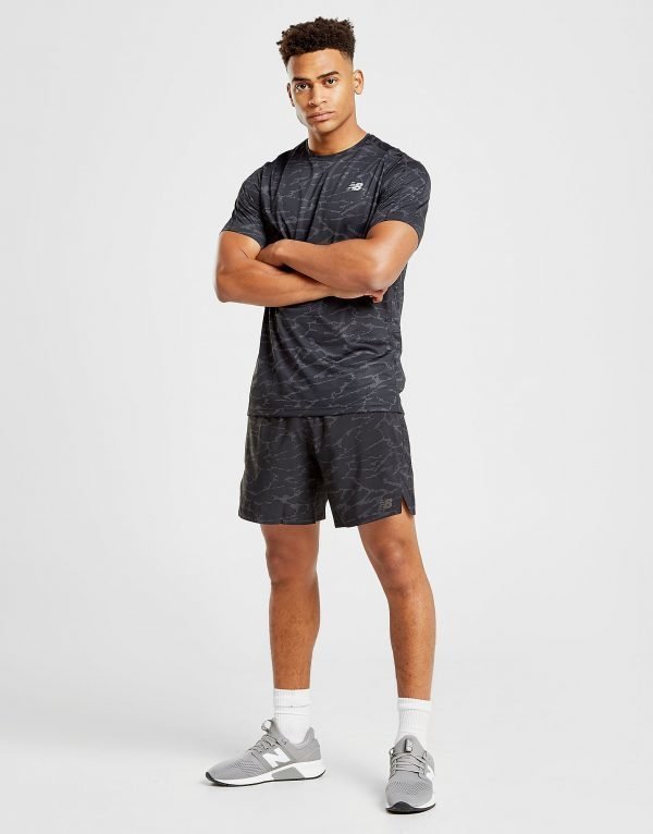 New Balance Transform 2-In-1 Shorts Musta