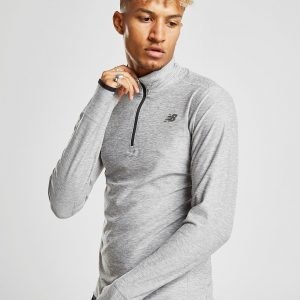 New Balance Transit 1/4 Zip Top Harmaa