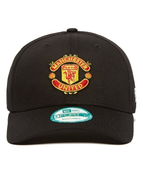 New Era 9forty Manchester United Adjustable Cap Musta
