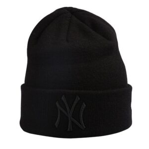 New Era Basic Cuff Knit New York Yankees Black One Size