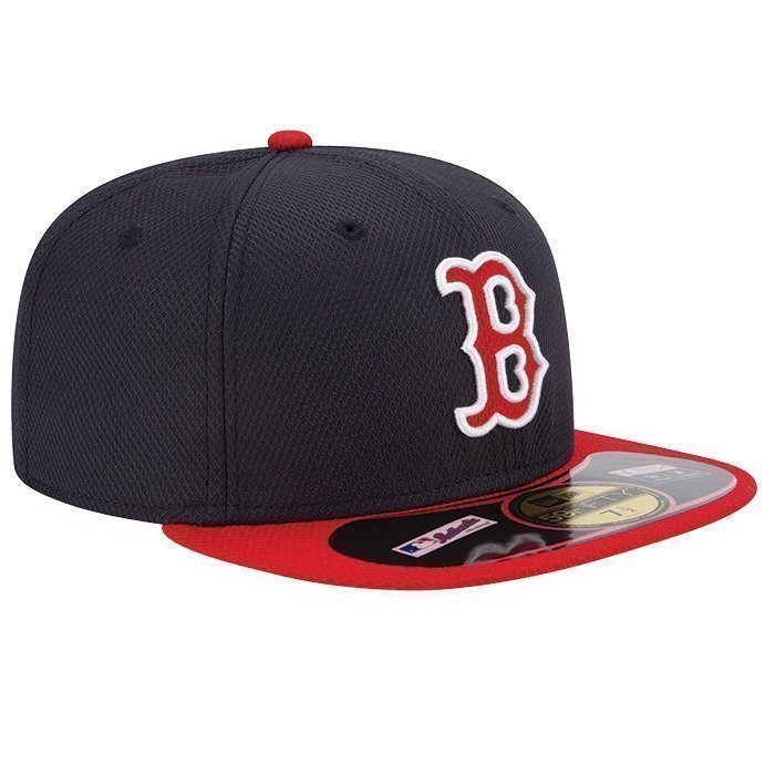 New Era MLB BP 5950 Bosred 2013 navy/red 7 1/4