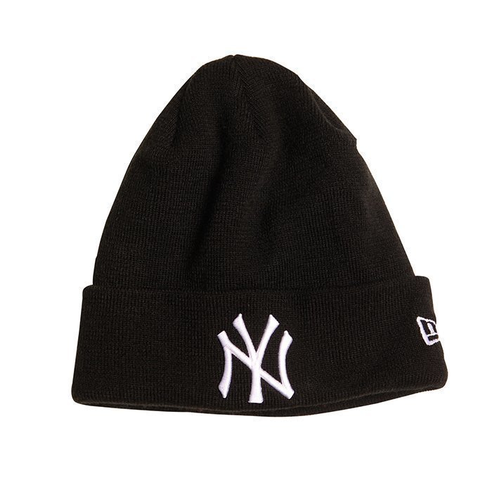 New Era MNO Basic Cuff Knit New York Yankees Black One Size