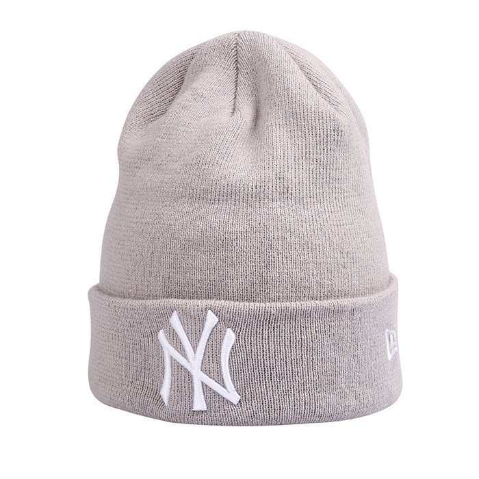 New Era MNO Basic Cuff Knit New York Yankees Graphite One Size