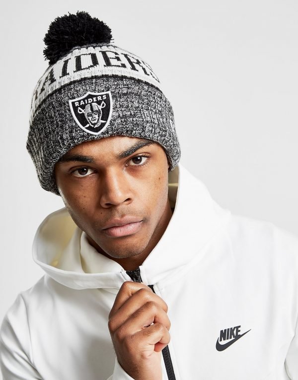 New Era Nfl Sideline Oakland Raiders Beanie Musta