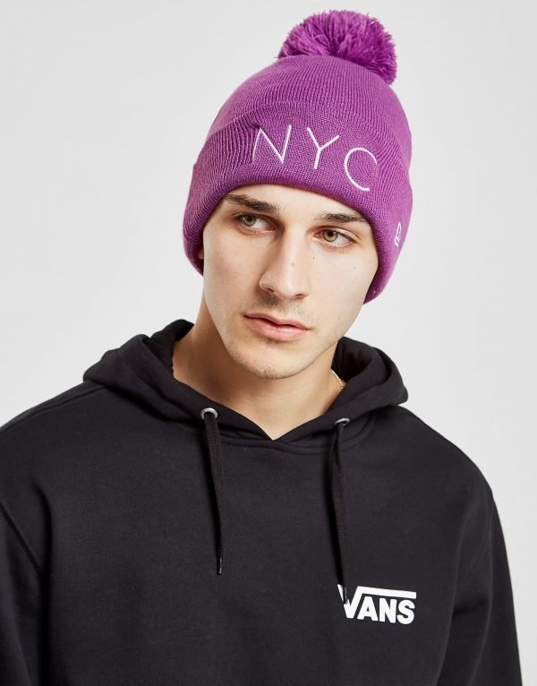 New Era Pom New York City Pipo Violetti