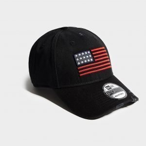 New Era Us Flag 9forty Cap Musta