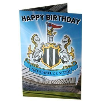 Newcastle United Musical Syntymäpäiväkortti