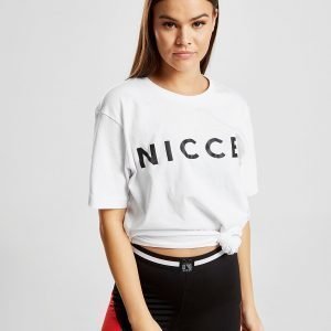 Nicce Boyfriend Logo T-Paita Valkoinen