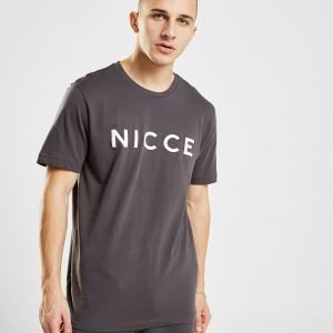 Nicce Original Logo T-Paita Harmaa