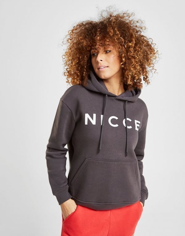 Nicce Oversized Boyfriend Huppari Harmaa