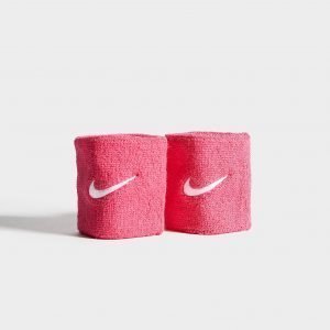 Nike 2 Pack Swoosh Wristband Vaaleanpunainen