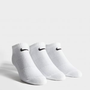 Nike 3 Pack Low Sukat Valkoinen