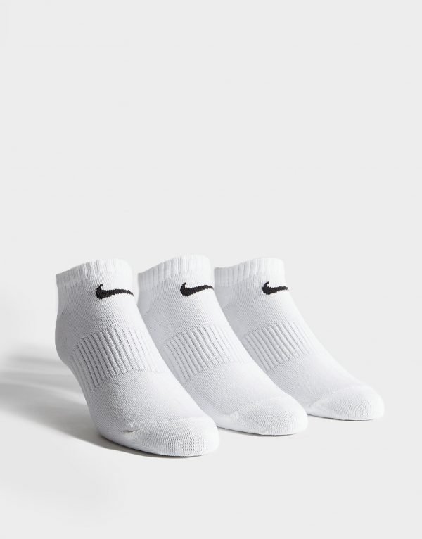 Nike 3 Pack Low Sukat Valkoinen