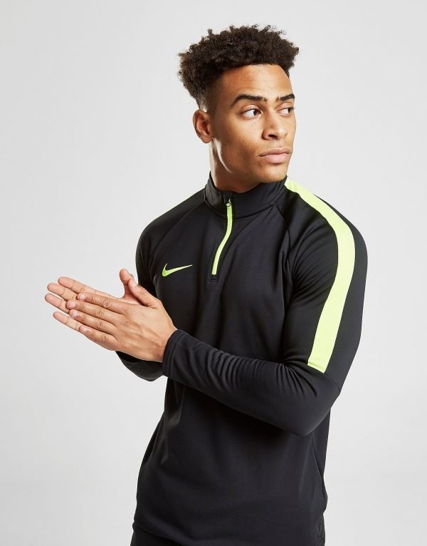 Nike Academy 1/4 Zip Paita Musta