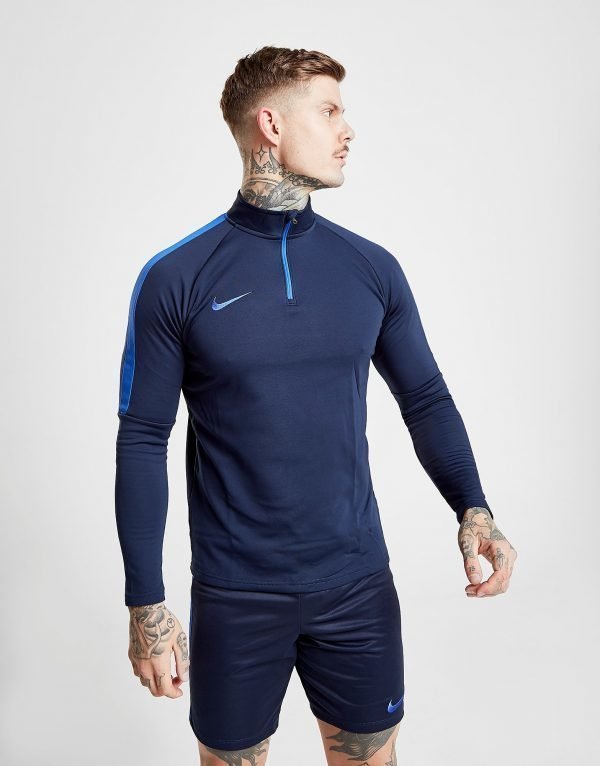 Nike Academy 1/4 Zip Verryttelypaita Sininen