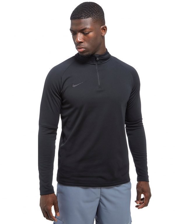 Nike Academy 17 Long Sleeve Top Musta