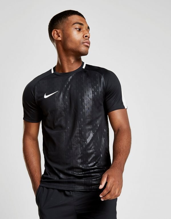 Nike Academy All Over Print T-Paita Musta