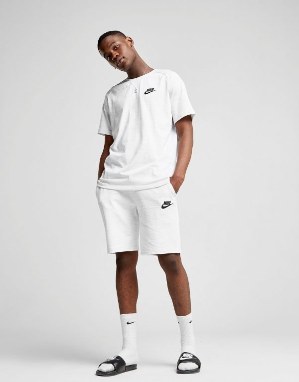 Nike Advance Knit T-Paita Valkoinen