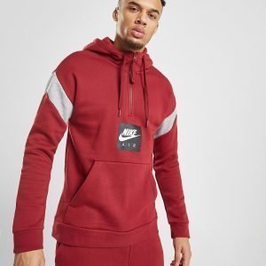 Nike Air 1/2 Zip Fleece Hoodie Punainen