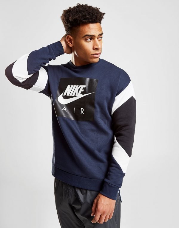 Nike Air Fleece Collegepaita Laivastonsininen