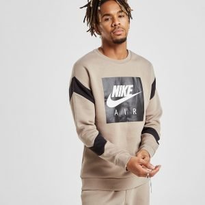 Nike Air Fleece Crew Sweatshirt Beige