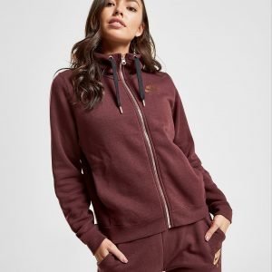 Nike Air Full Zip Hoodie Burgundy / Rose Gold