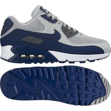 Nike Air Max 90 Essential Harmaa/Navy/Valkoinen